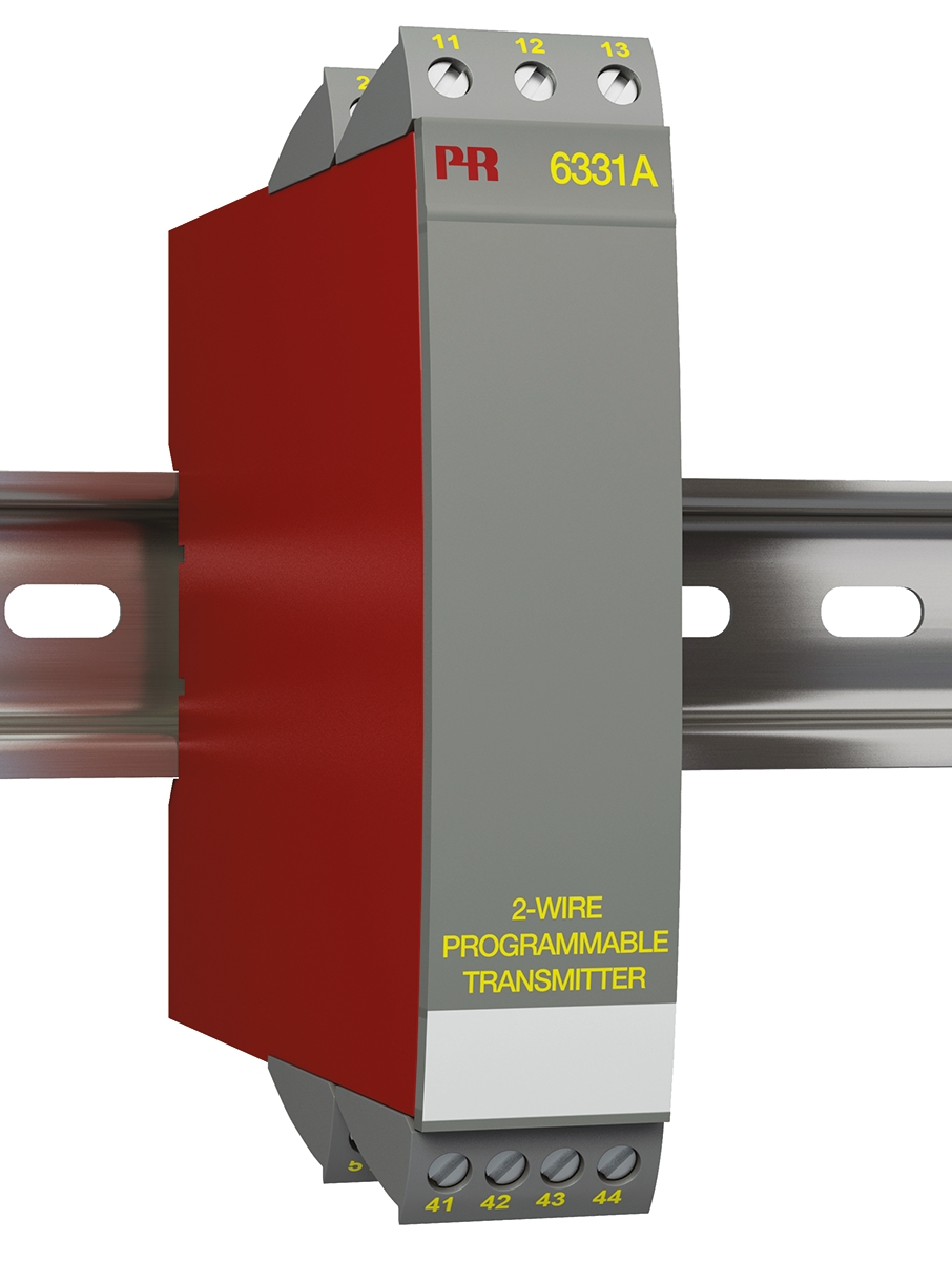 PR Electronics 6331A Temperature Transmitter Temperature Input, 7.2 → 35 V dc, -40 → +60 °C