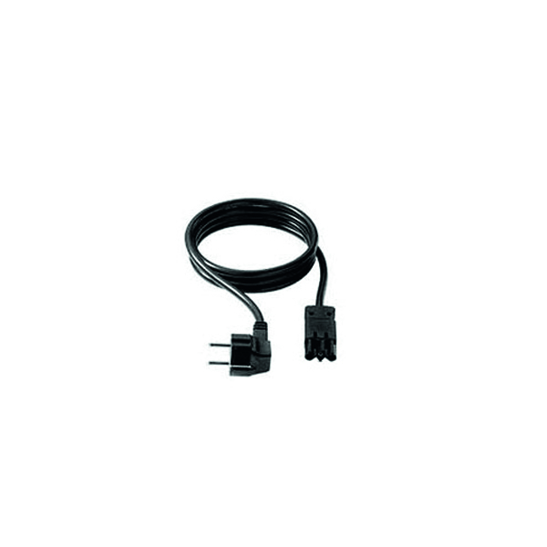 Waldmann 226030019 Connector Cable Assembly Power Cable, Black, 3m