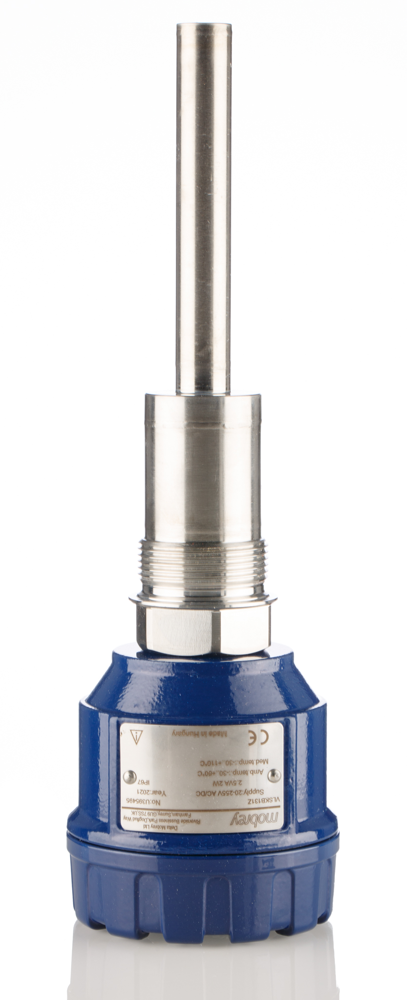 Delta-Mobrey Solids Level Switch Level Switch, Relay Output, Horizontal, Vertical, Aluminium Alloy Body