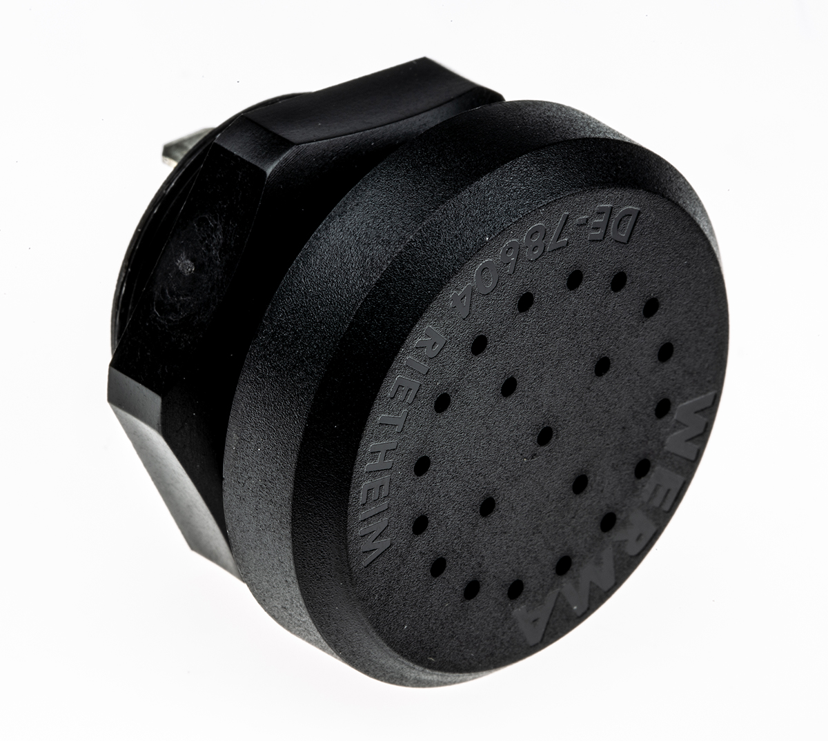 Werma 85dB Panel Mount Continuous Internal Piezo Buzzer, 42.5 x 29.8mm, 12V dc Min, 24V dc Max