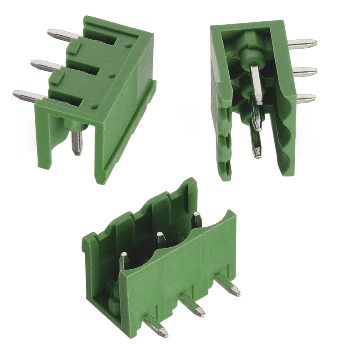 Wurth Elektronik, 5.08mm Pitch, 312, 3 Way, , Pluggable Terminal Block, Header, Through Hole, Solder Termination,