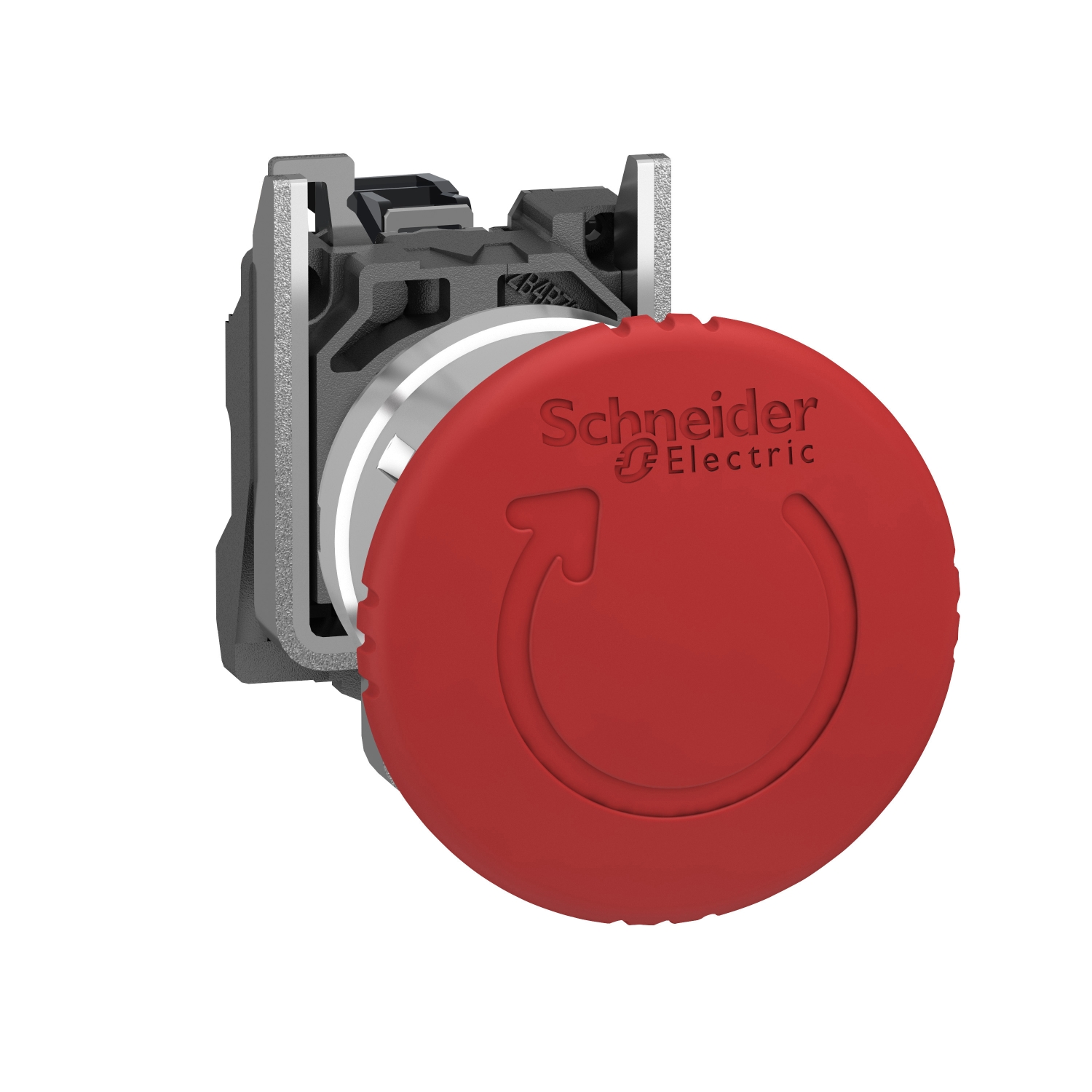 Schneider Electric Harmony Series Trigger Action Emergency Stop Push Button, Panel Mount, 22.5mm Cutout, IP66, IP67,