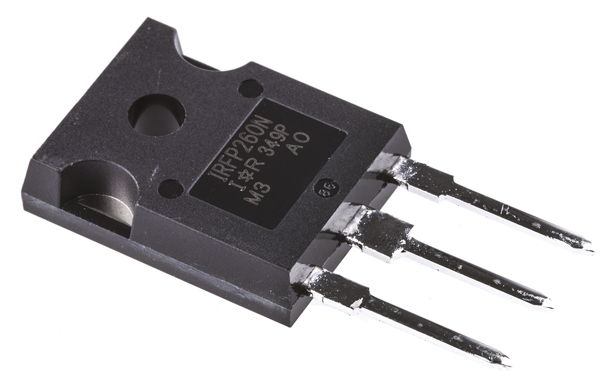 Infineon HEXFET Type N-Channel MOSFET, 50 A, 200 V Enhancement, 3-Pin TO-247 IRFP260NPBF