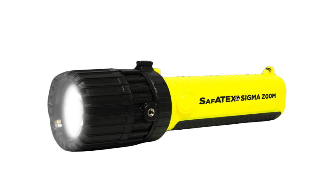 Nightsearcher ATEX Flash Light Torch Black, Yellow 235, 184 mm