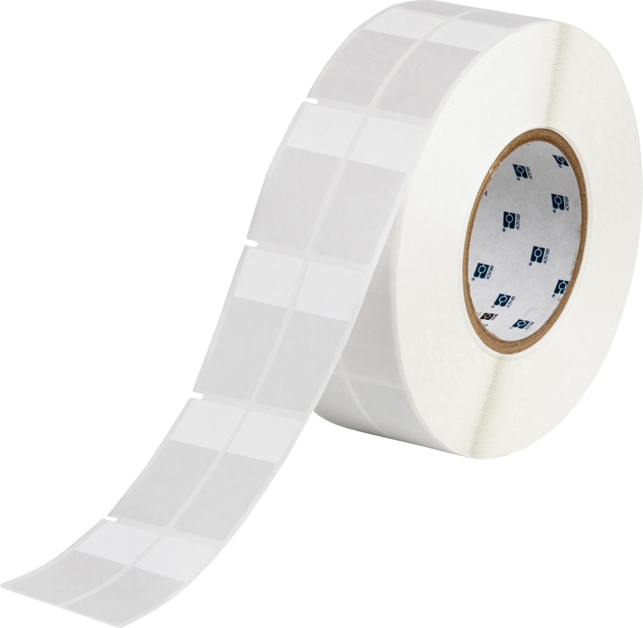 Brady B-427 on White, Transparent Cable Labels, 25.40 mm Width, 57.15mm Label Length