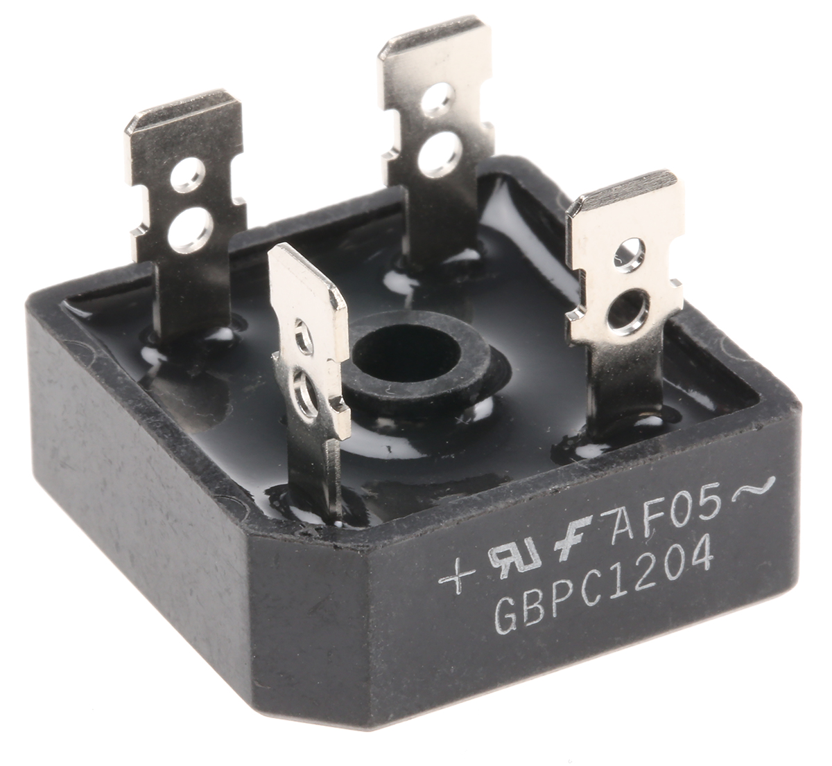 onsemi Bridge Rectifier, 12A, 400V, 4-Pin