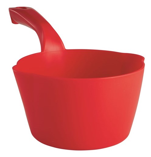 Vikan Polypropylene (PP) Scoop, 1L Capacity, Red