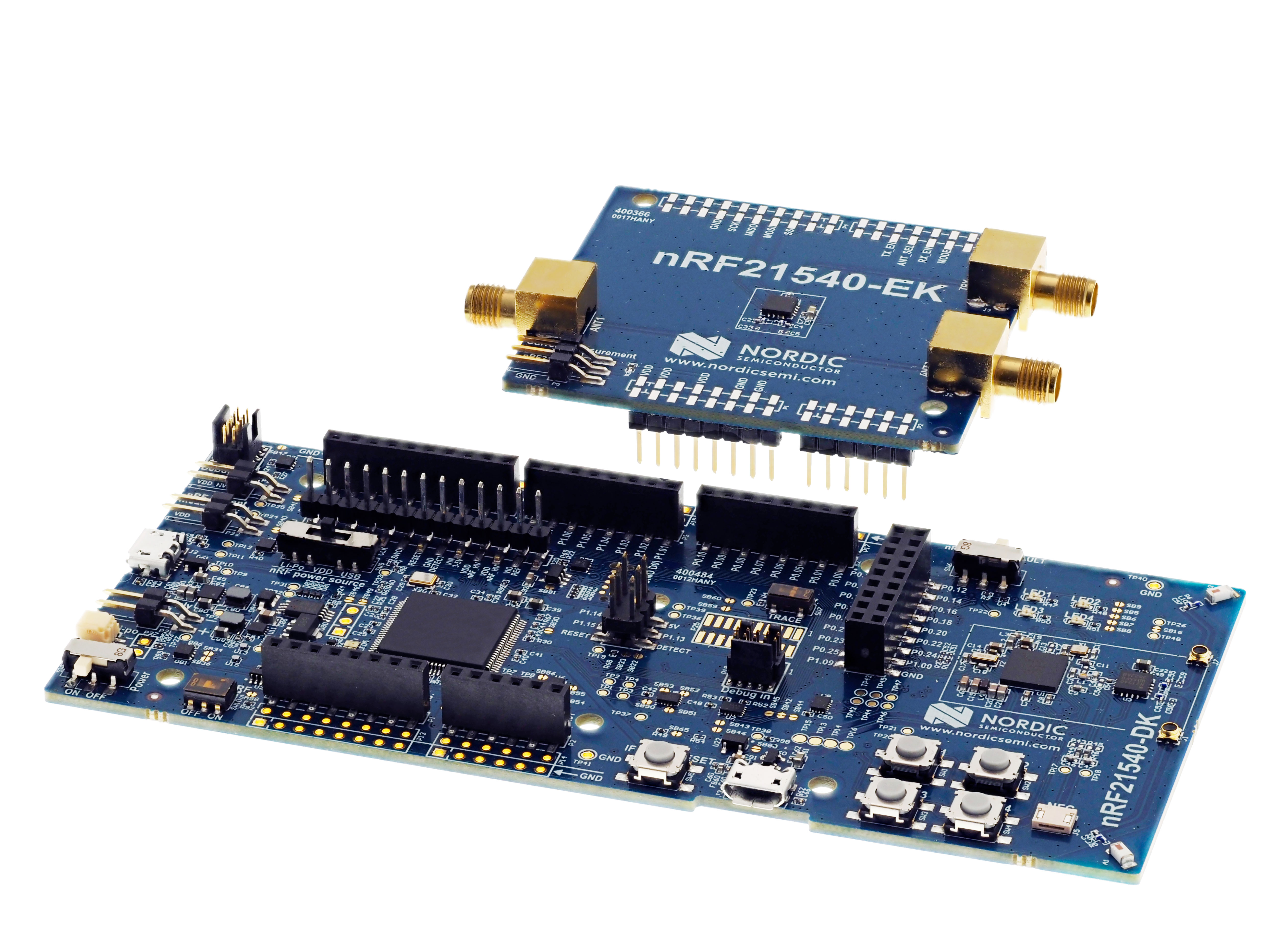 Nordic Semiconductor nRF21540 DB nRF21540 Bluetooth, ZigBee Development Kit, Evaluation Kit for nRF21540 2.4GHz