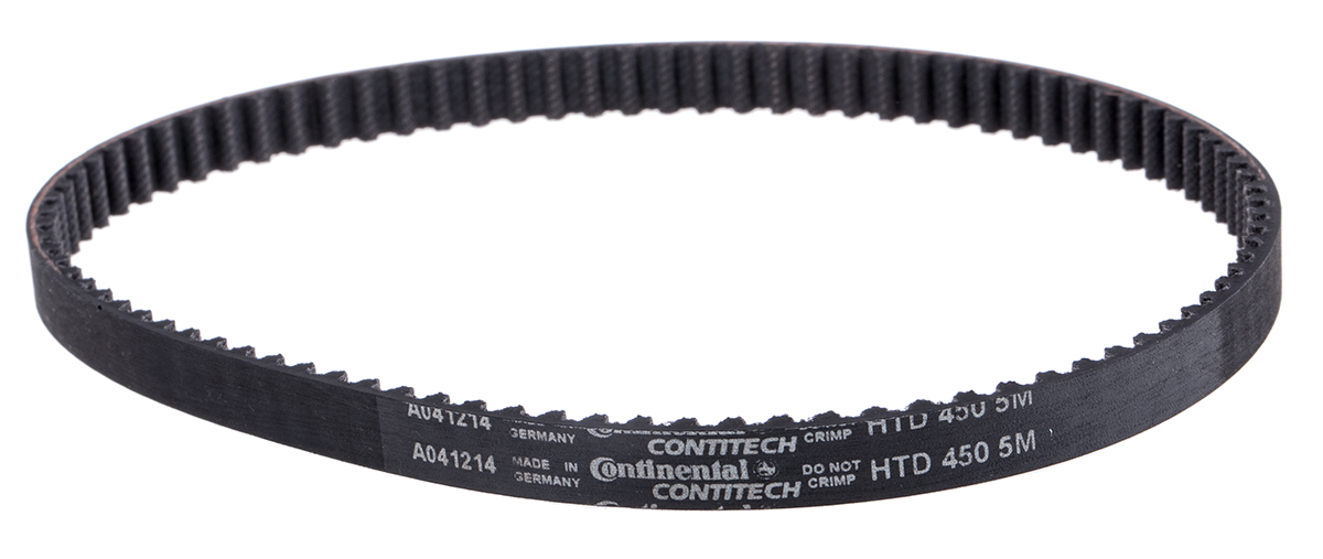 OPTIBELT 450 5M 9 Timing Belt, 90 Teeth, 450mm Length, 9mm Width