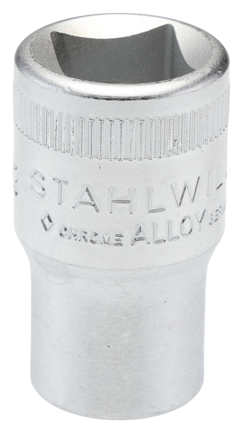 STAHLWILLE 1/2 in Drive 13mm Standard Socket, 12 point, 38 mm Overall Length