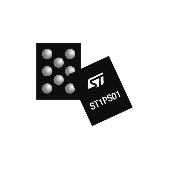 STMicroelectronics ST1PS01EJR, 5-Channel Boost, Buck, Switching Regulator, 400 mA, 3.3 V 2 MHz, Flip-Chip 8-Pin