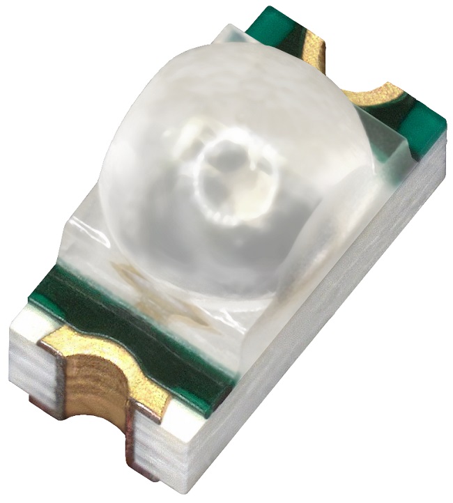 ROHM1.1 → 1.7 V Clear LED Chip LED  SMD, CSL0902R3T1 CSL0902R3T1