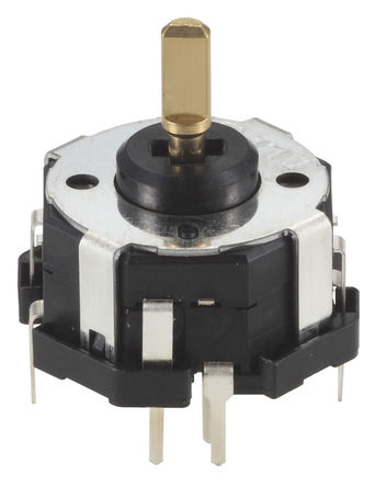 Alps Alpine Center-push, 4-Axis Joystick Switch Lever, Momentary
