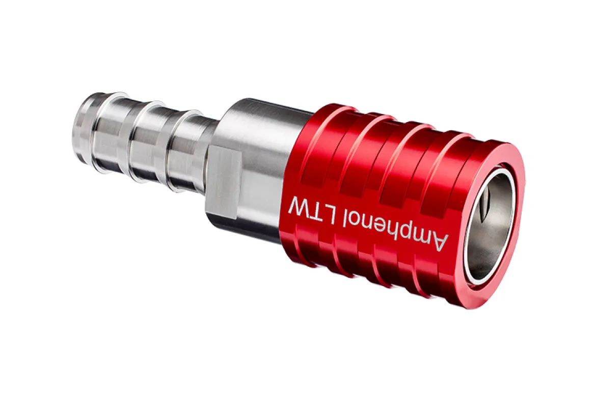 Amphenol Industrial Connector, Push Pull, 5/8 in Connector, Socket, Female, SQD08 Series