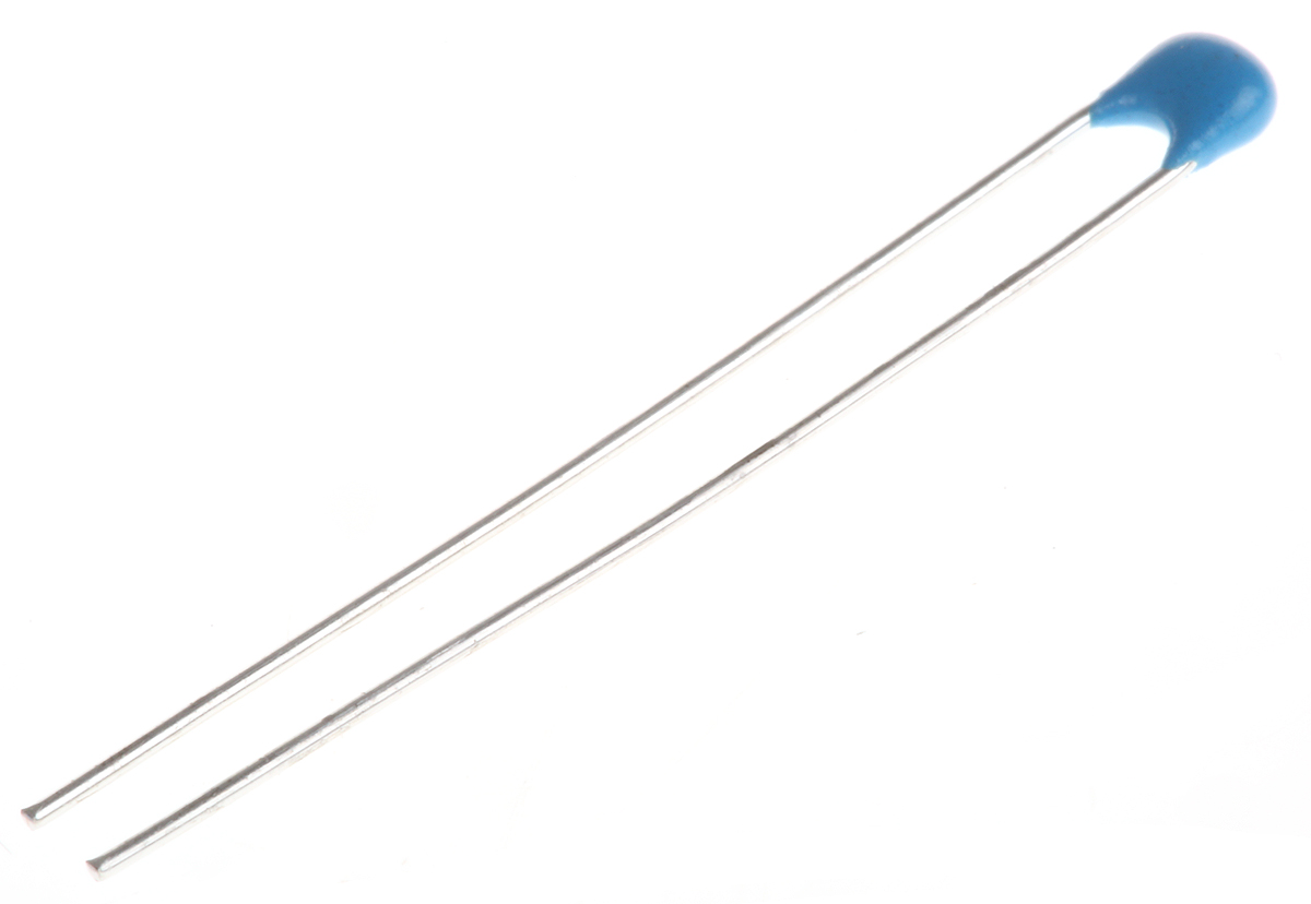 Murata 15pF Multilayer Ceramic Capacitor MLCC, 100V dc V, ±5% , Through Hole