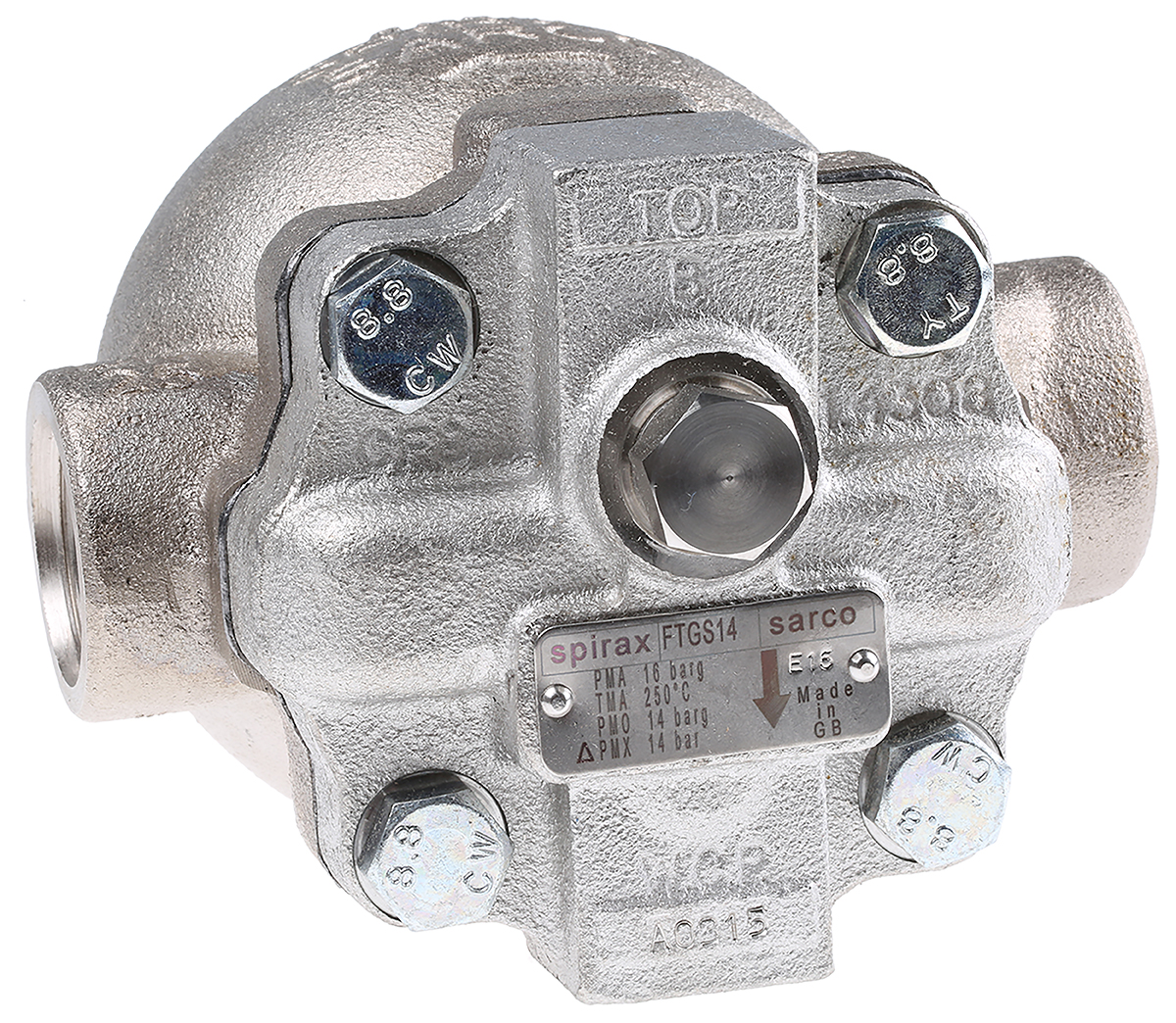 Spirax Sarco 14 bar Iron Thermostatic Steam Trap, 1 in BSP Female