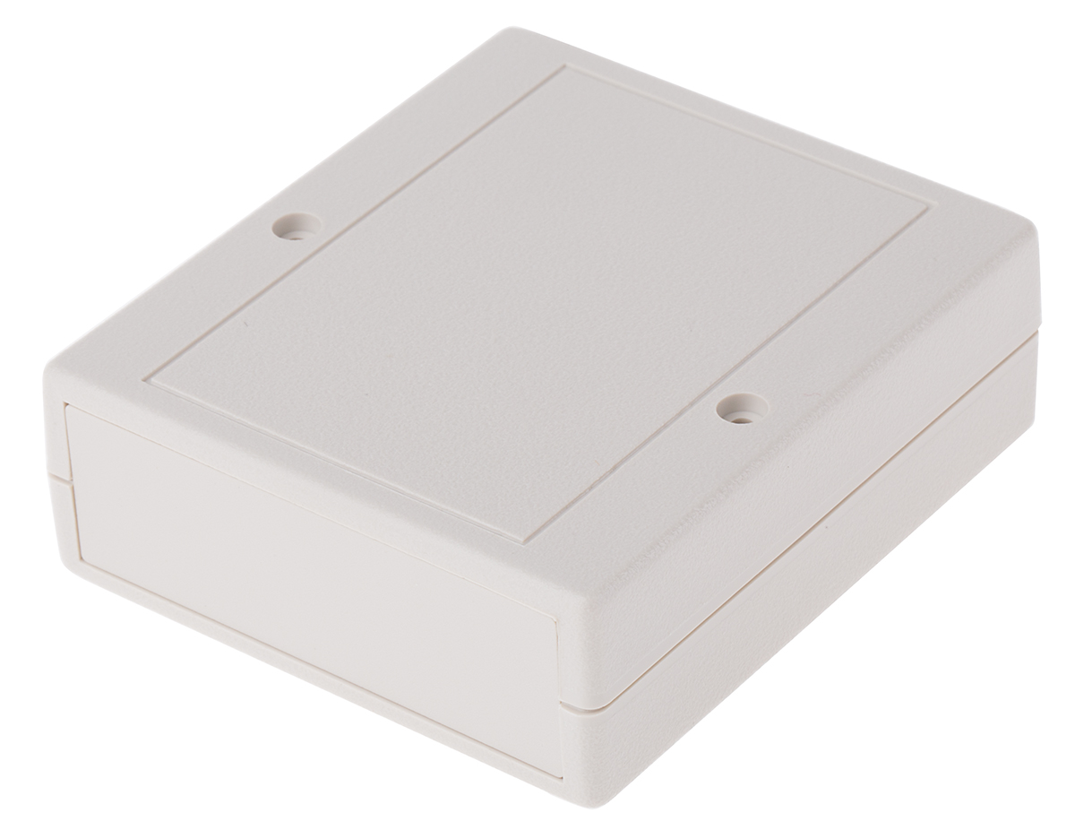 RS PRO White ABS Handheld Enclosure, 68 x 25 x 78mm