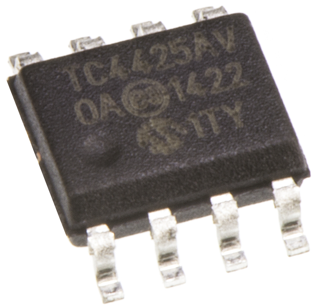 Microchip TC4425AVOA MOSFET Gate Driver 2, 4.5 A 8-Pin 20 V, SOIC
