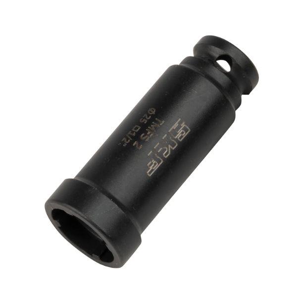 SKF 1/2 in Drive 25mm Axial Lock Nut Socket, 25 mm Overall Length