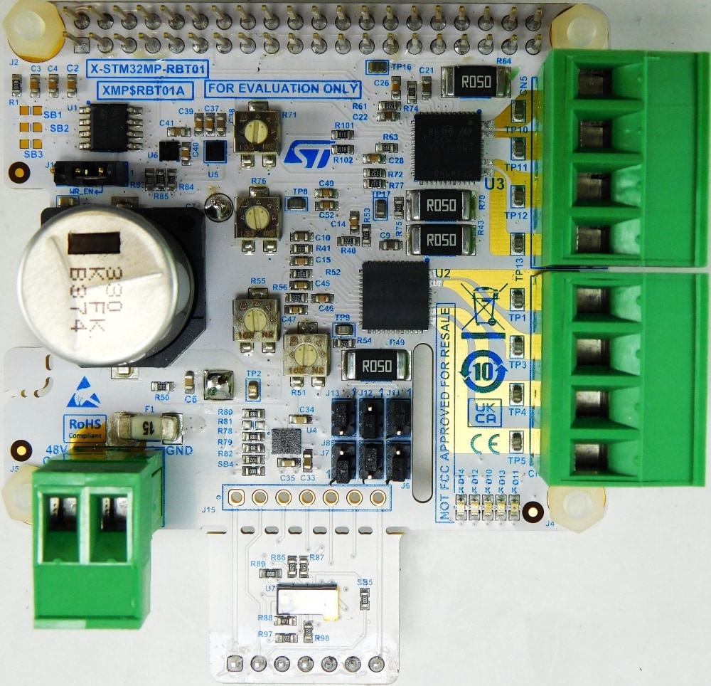 STMicroelectronics X-STM32MP Expansion Board Expansion Board X-STM32MP-RBT01