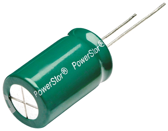Eaton 6F Supercapacitor -10 → +30% Tolerance 2.7V dc, Through Hole