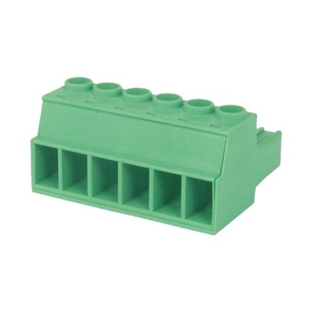 Amphenol Industrial, 5mm Pitch, ET0201500000G, 2 Way, , Pluggable Terminal Block, Plug, Through Hole, Solder Pin