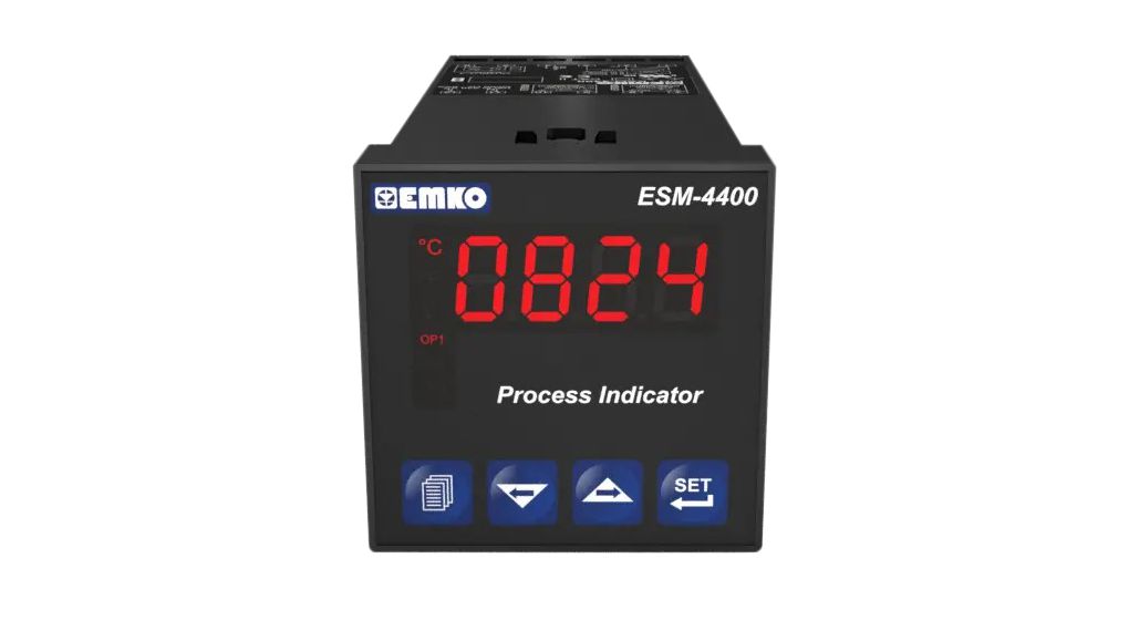 Emko ESM Indicators Digital Panel Multi-Function Meter for Current, Voltage, 46mm x 46mm