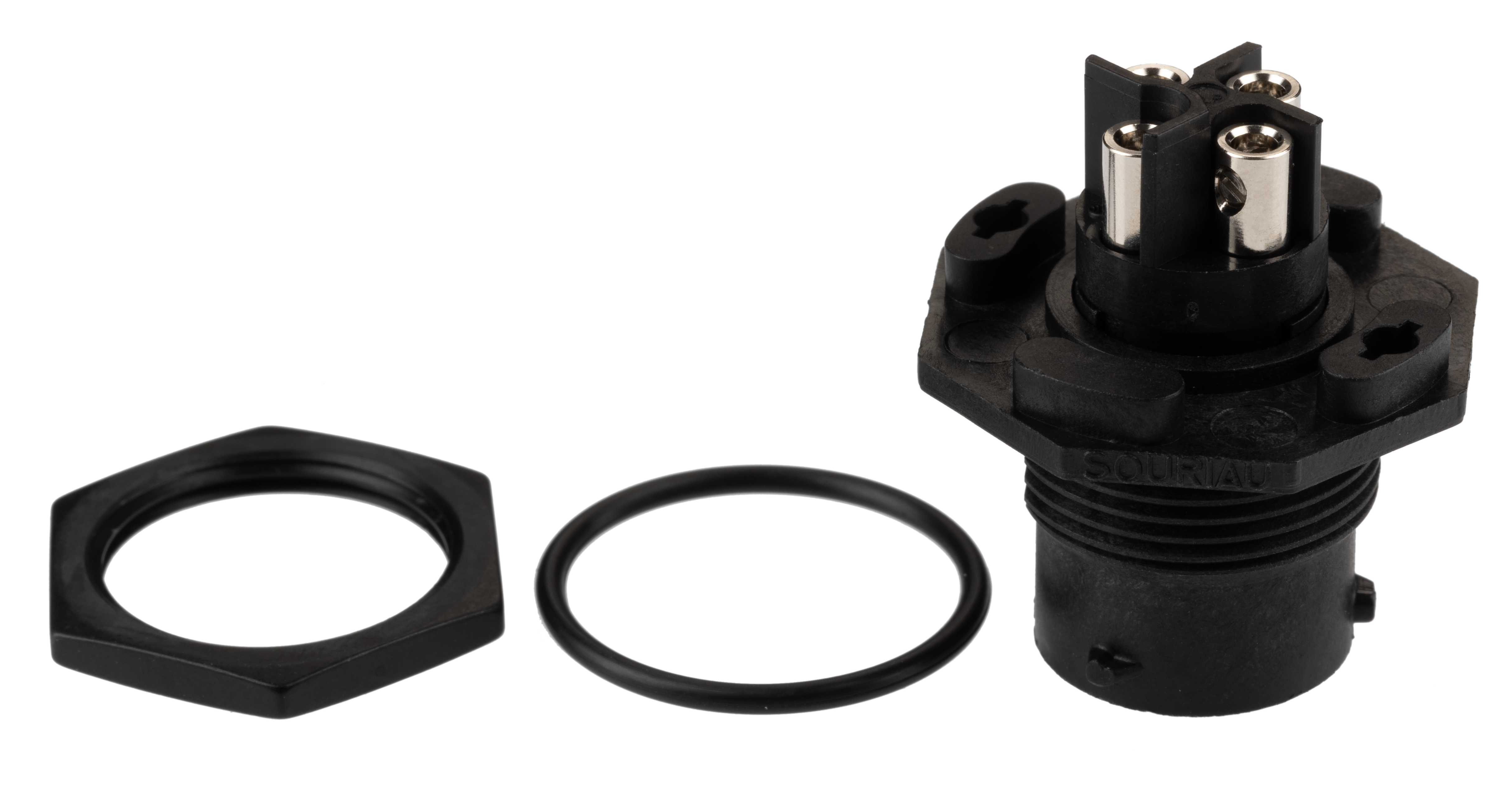 Souriau Sunbank by Eaton Circular Connector, 4 Contacts, Panel, Standard Connector, Plug, Female, IP68, IP69K, UTS