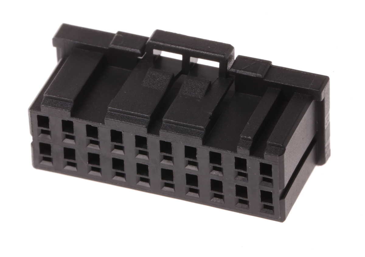 TE Connectivity, Dynamic 1000 Female Connector Housing, 2.5mm Pitch, 20 Way, 2 Row