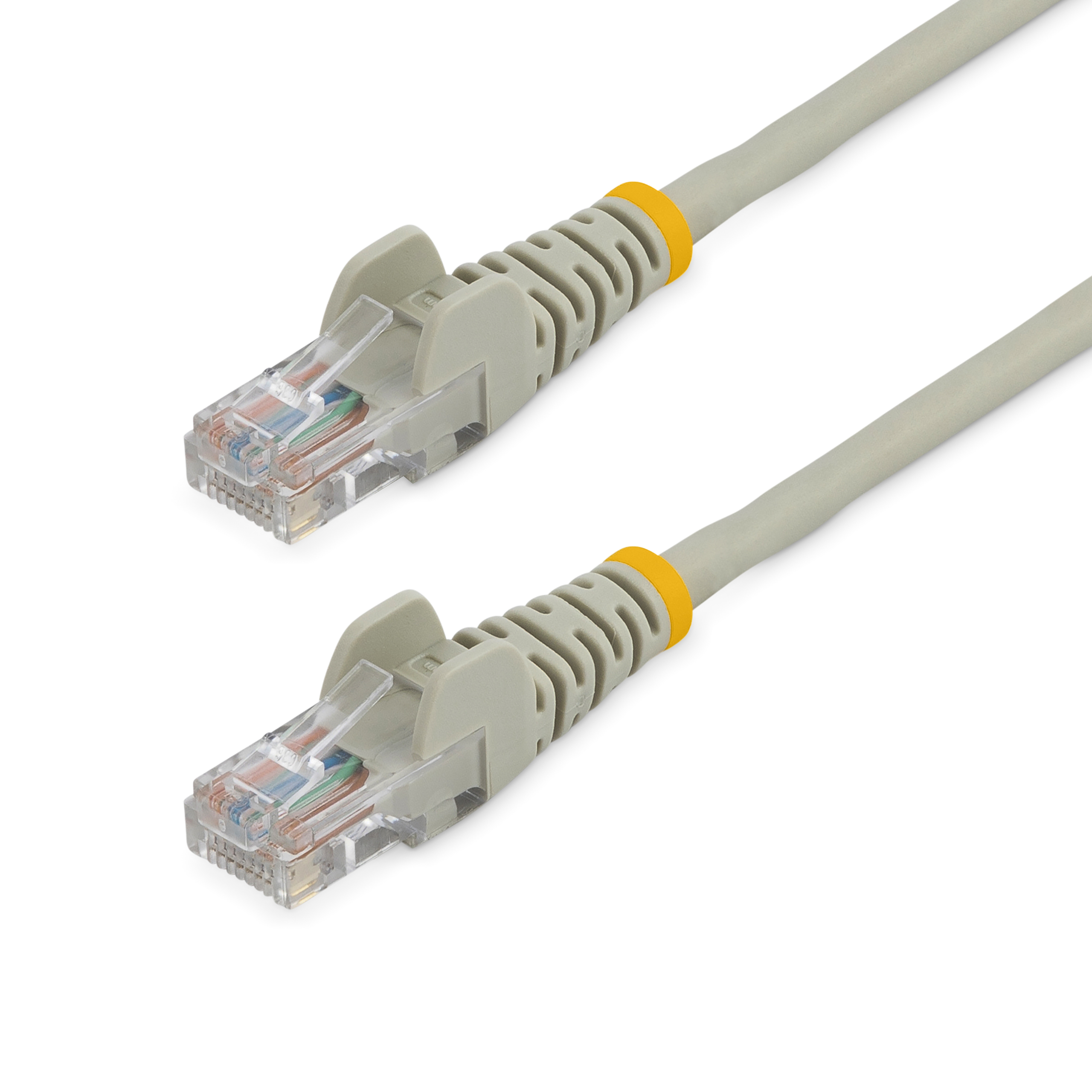 StarTech.com, 5m Cat5e, Grey RJ45 to Male RJ45 Male, U/UTP Unshielded, Terminated PVC Sheath