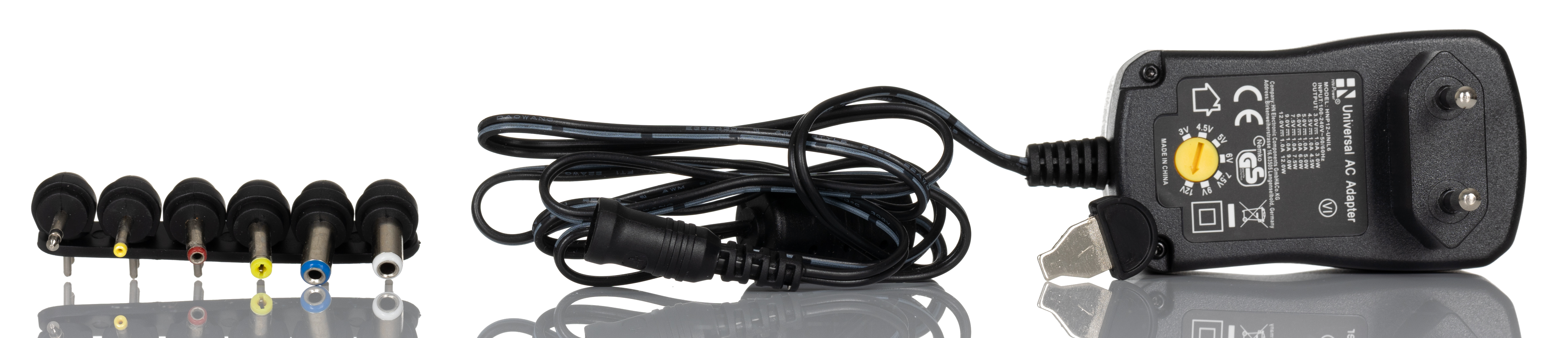 RS PRO 3W Plug-In AC/DC Adapter 3V dc Output, 1A Output