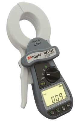 Megger DET14C Earth Tester, 1.5kΩ CAT IV 600 V