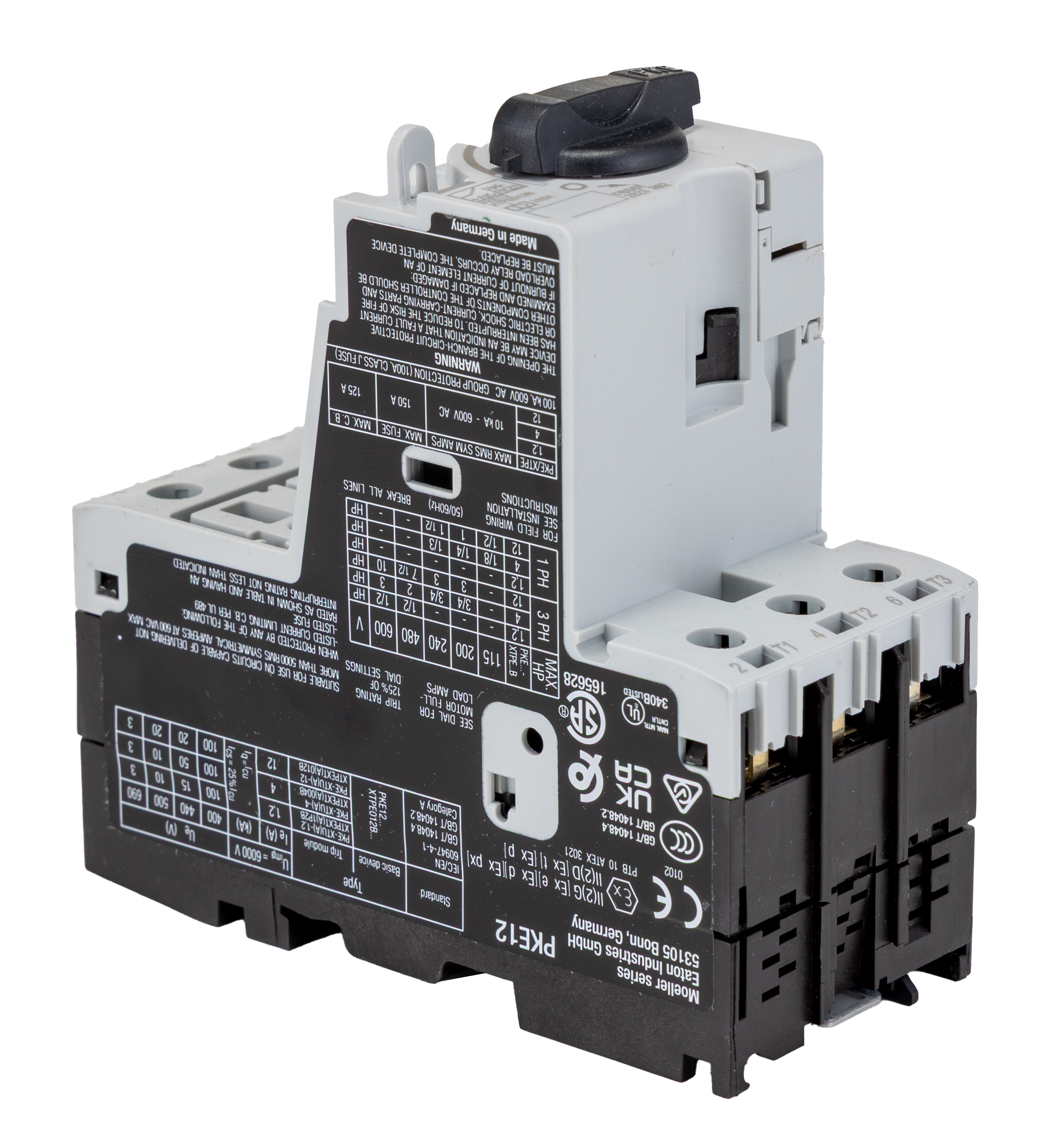 Eaton 0.3 → 12 A Motor Protection Circuit Breaker, 690 V ac