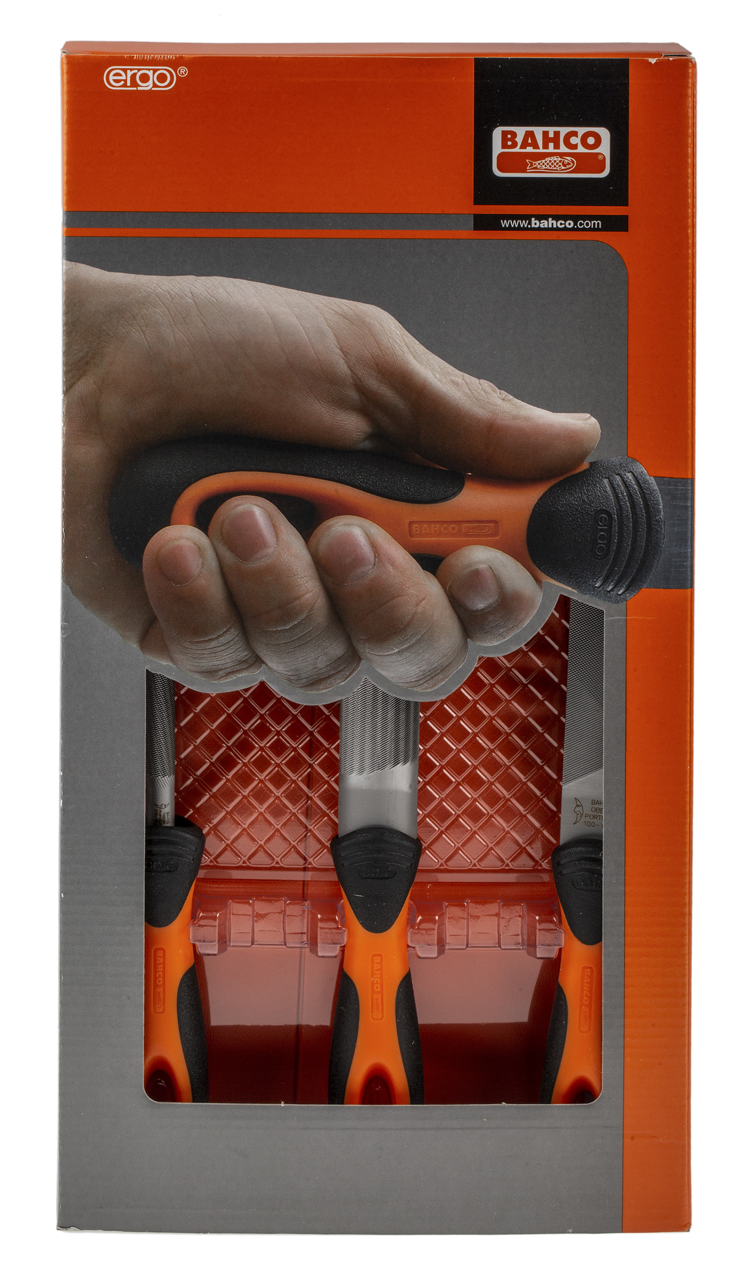 Bahco 250mm, Second Cut Engineers File Set