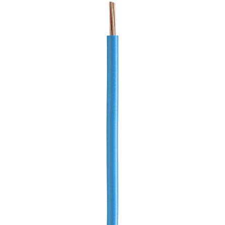 Prysmian 6491X Series Blue 1.5 mm² Hook Up Wire, 7/0.53 mm, 100m, 20145134