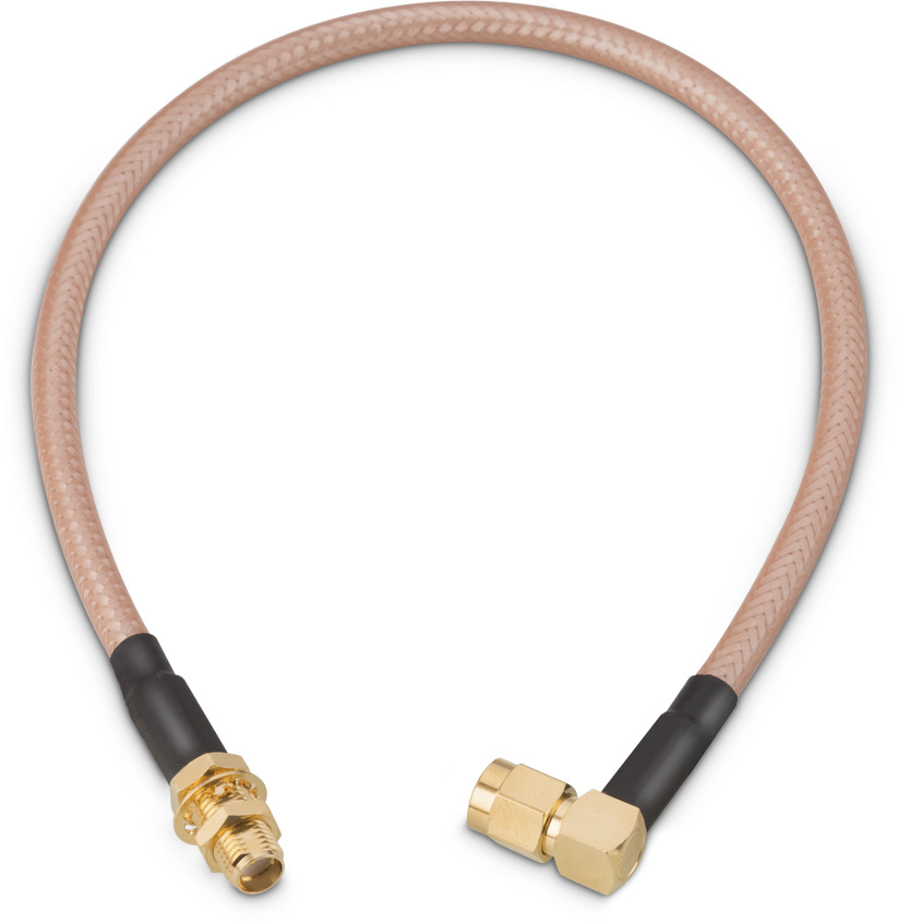 Wurth Elektronik WR-CXASY Series, 152.4 mm, RG142 Coaxial, Terminated 50 Ω