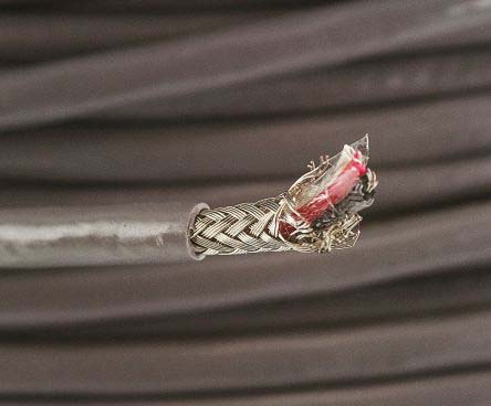 Alpha Wire Alpha Essentials Communication & Control Control Cable, 3 Cores, 0.23 mm² 24 AWG, Screened, 30 m, Grey