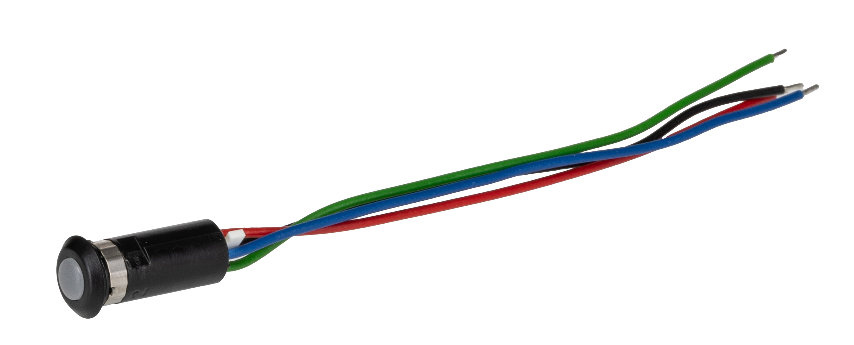 Phoenix Contact HS LCA Series Blue, Green, Red Indicator, 8mm Mounting Hole Size, Lead Wires Termination, IP68