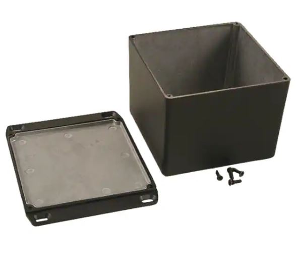 Hammond 1590 Series Die Cast Aluminium Enclosure, IP65, Flanged, 94 x 120 x 150mm