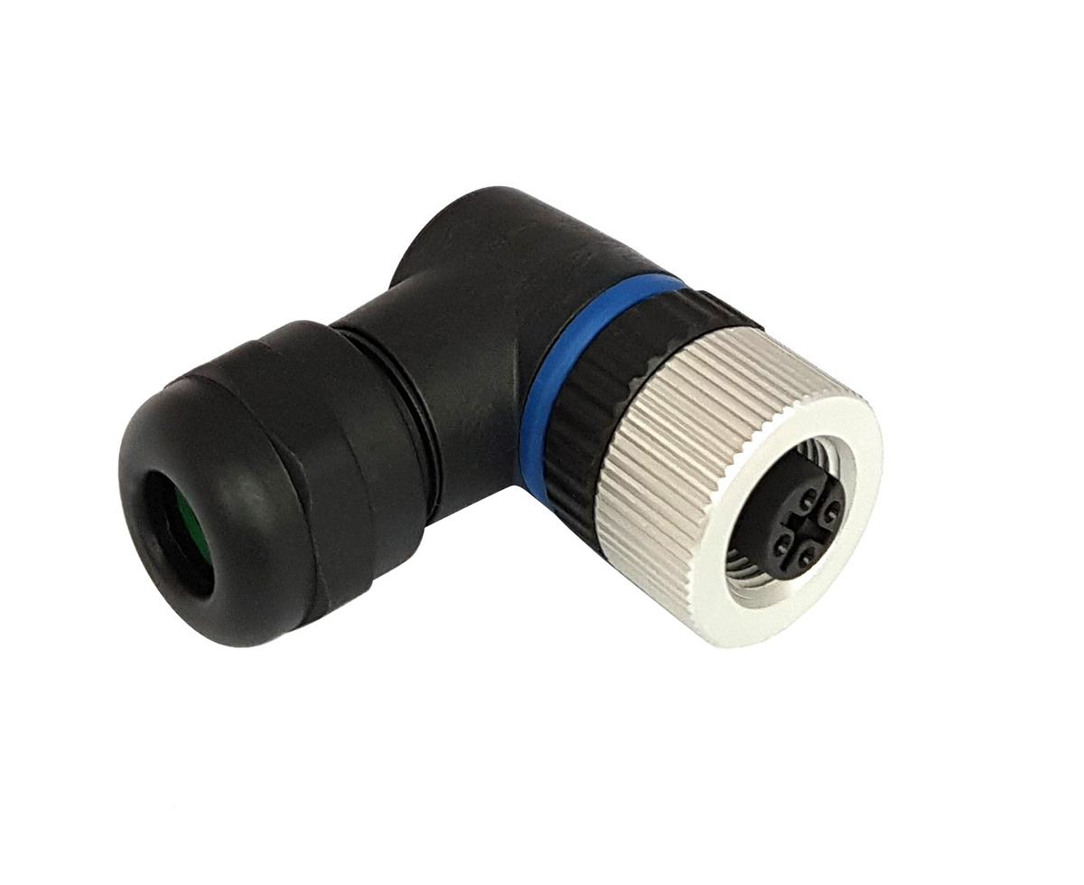 Bulgin Circular Connector, 5 Contacts, Panel, M12 Connector, Socket, Female, IP67, Buccaneer M12 Series