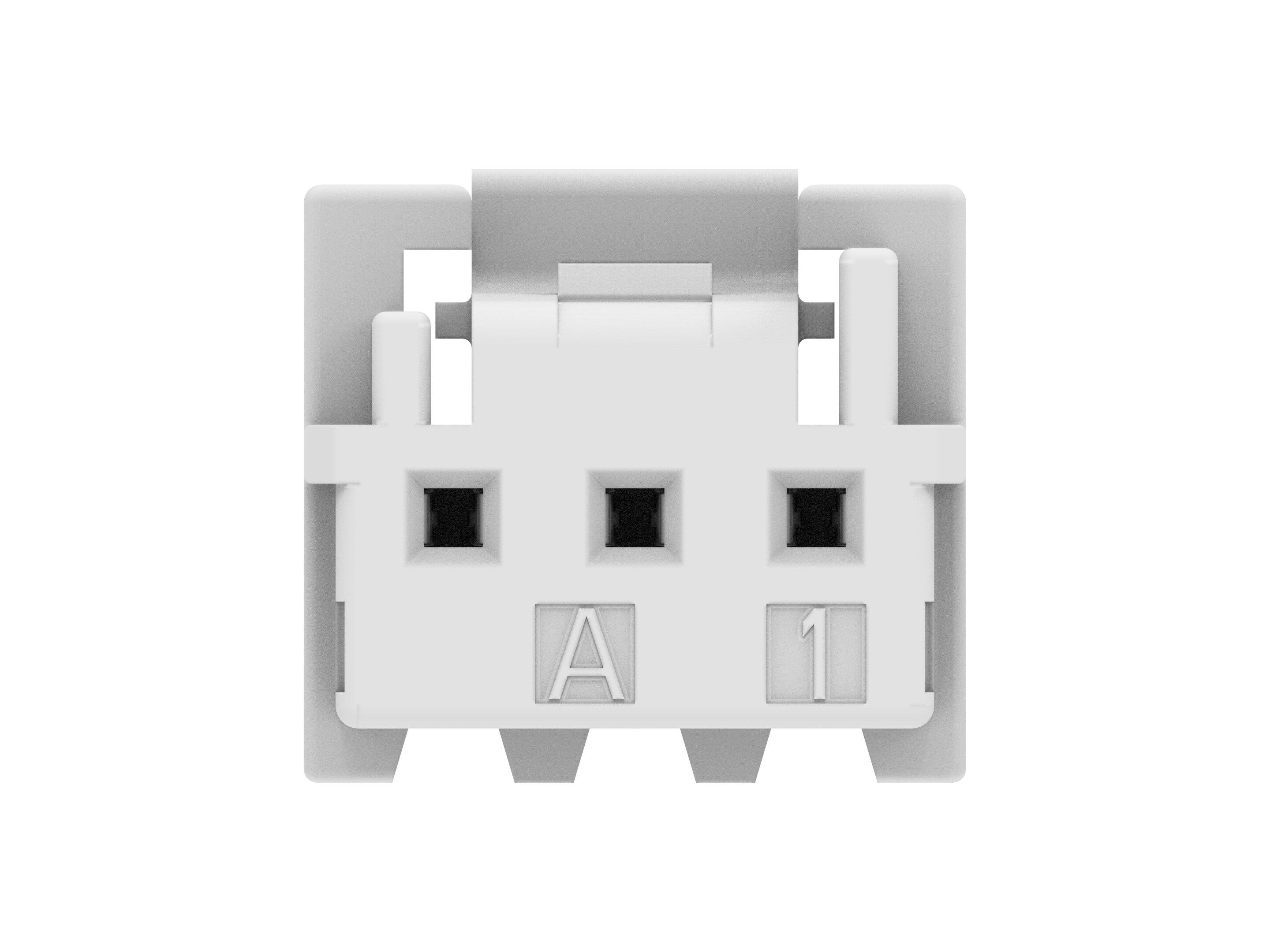 TE Connectivity, 1-2232979 Plug Connector Housing, 2mm Pitch, 3 Way, 1 Row Vertical