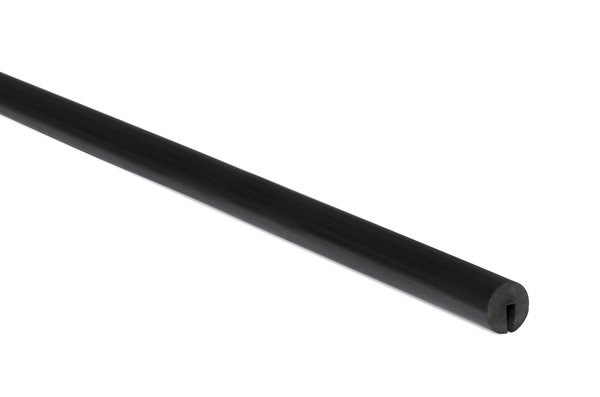 HellermannTyton 75m Black Cable Cover in Polyvinylchloride