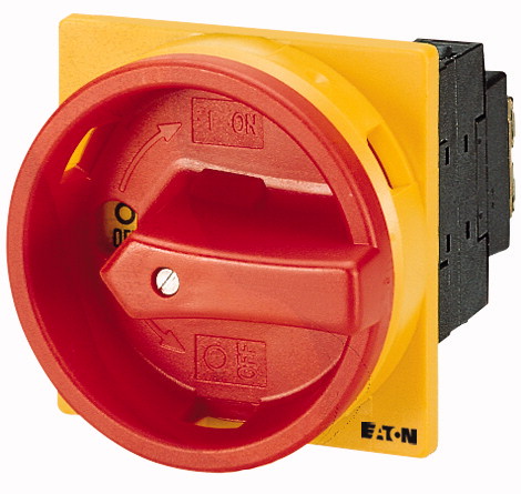 Eaton 3 Pole Flush Mount Isolator Switch - 32A Maximum Current, 15kW Power Rating, IP65 (Front)