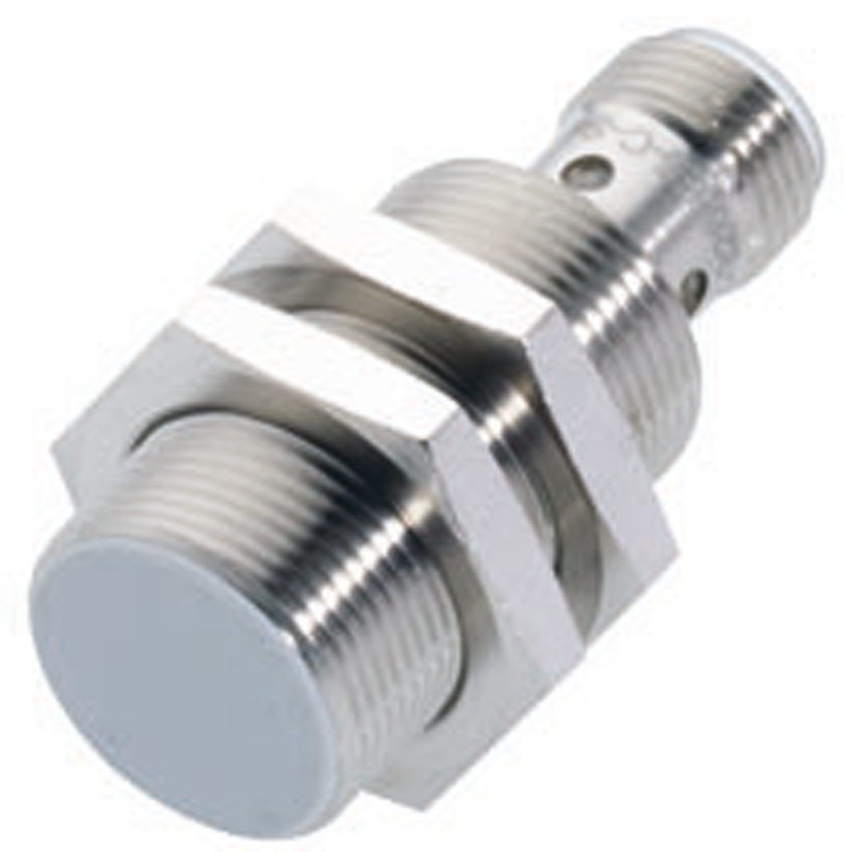BALLUFF Inductive Threaded Barrel Proximity Sensor, M18, 8 mm Detection, PNP NO, 10 → 30 V dc