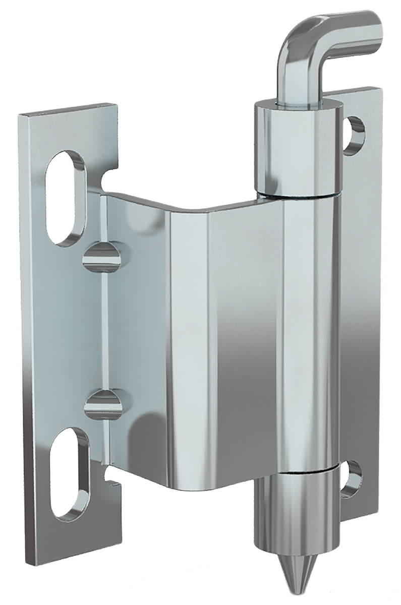 Pinet Steel Concealed Hinge, Screw Fixing, 60mm x 3mm