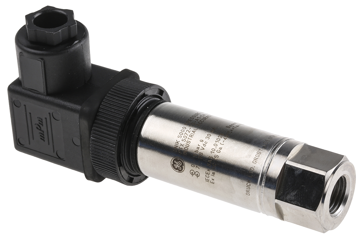 Druck Pressure Sensor, 1bar Max, Analogue Output, Relative Reading