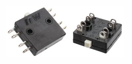 ITW Switches Short Roller Lever Micro Switch, DPDT-DB