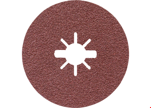 Bosch X-Lock Aluminium Oxide Sanding Disc, 115mm, P36 Grit, 50 in pack