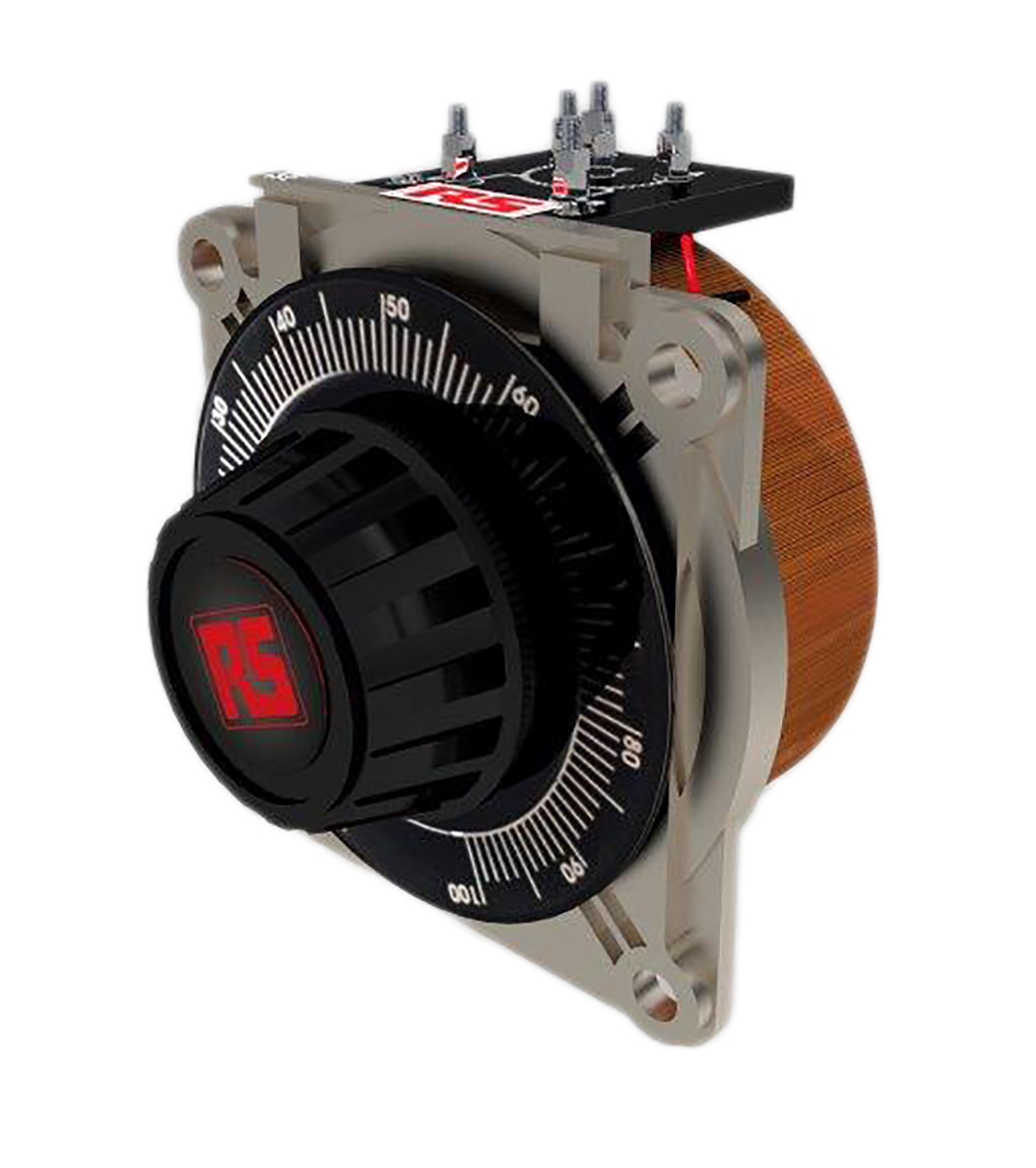 RS PRO 1 Phase 2.4kVA Variac, 1 Output, 240V, 10A