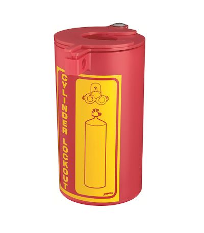 ABUS Red Polypropylene Lockout Device, 9mm Shackle